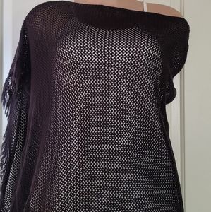 Chicos off the shoulder poncho